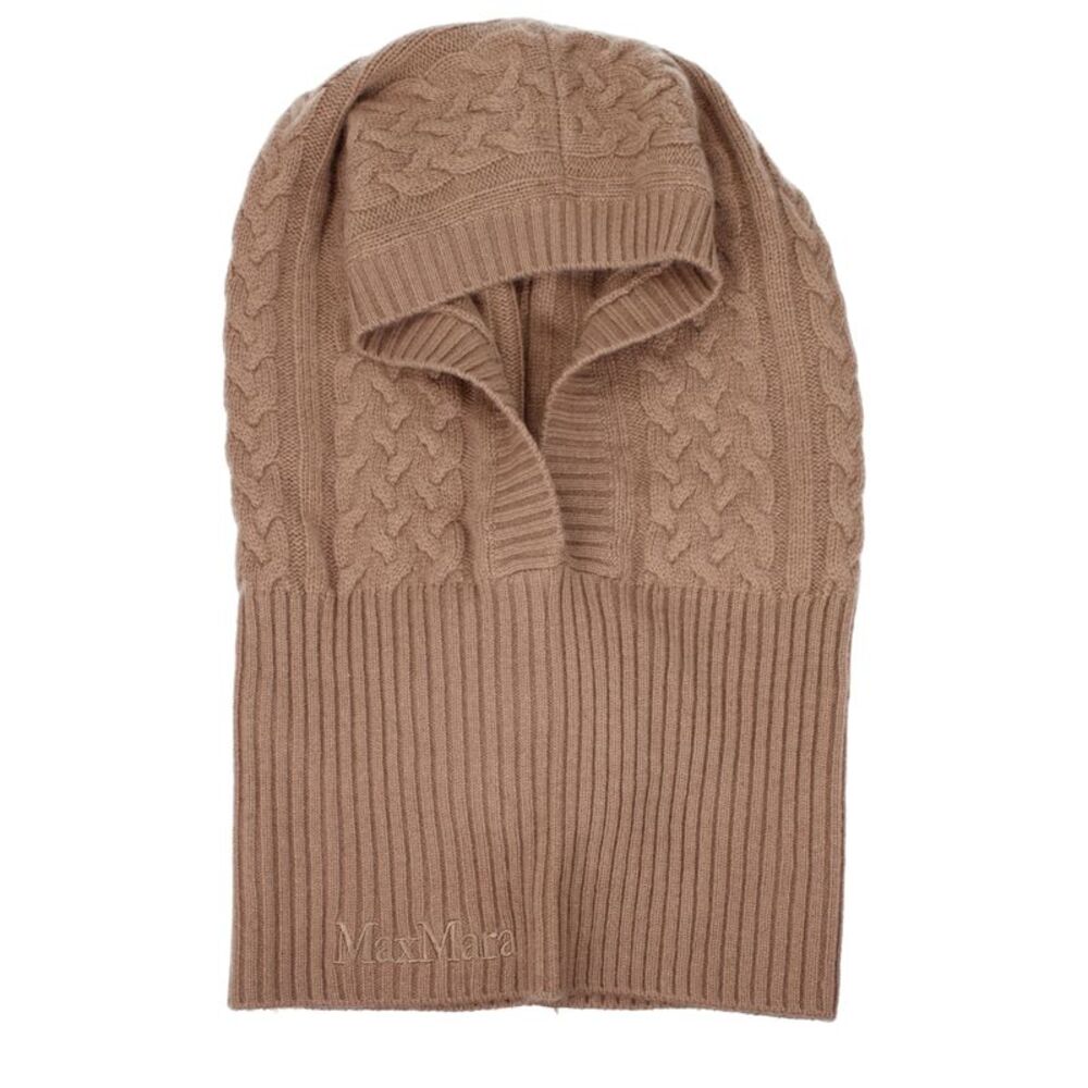 Max Mara Brown Cashmere Women's Hat